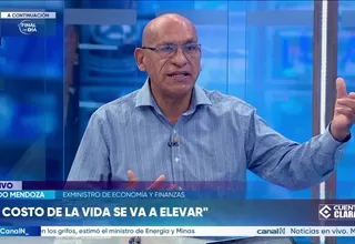 Waldo Mendoza: El costo de vida se va a elevar