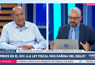 Waldo Mendoza: Estamos frente a un MEF irresponsable