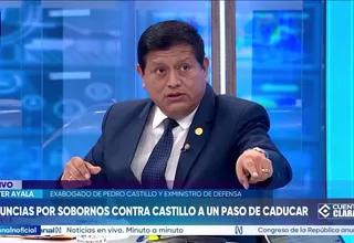 Walter Ayala: Resolución judicial me absolvió de las presuntas presiones en los ascensos militares