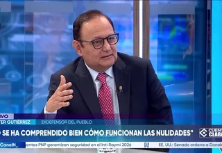 Walter Gutiérrez: El fraude lo encarna Roberto Sánchez
