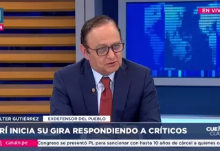 Walter Gutiérrez: Le escribí una carta al presidente 