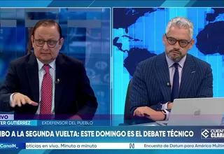 Walter Gutiérrez: La Presidencia de la República es el empleo que menos requisitos demanda