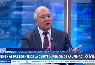 Wilfredo Pedraza: No creo que debemos volver al estado de indefención