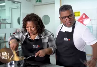 Cantante Bartola nos cocina un exquisito ají de gallina