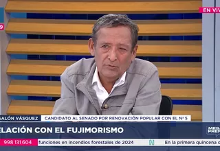 Absalón Vásquez: Sigo cumpliendo fielmente lo que me comprometí con la Procuraduría