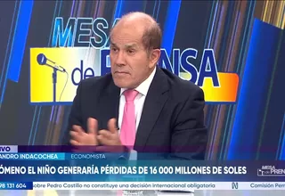 Alejandro Indacochea: Hoy en día ya el Fenómeno El Niño es un hecho y tenemos que actuar
