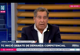 Aníbal Quiroga sobre el artículo 117 de la Constitución: "Esa inmunidad es temporal, no es impunidad"
