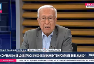 Antonio González Norris: USAID es el socio de cooperación más importante históricamente