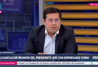 Benji Espinoza: Se puede iniciar una investigación contra un presidente en funciones