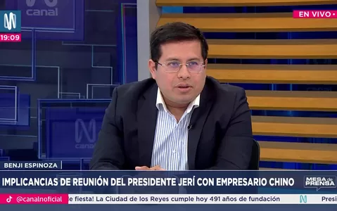 Benji Espinoza: Se puede iniciar una investigación contra un presidente en funciones
