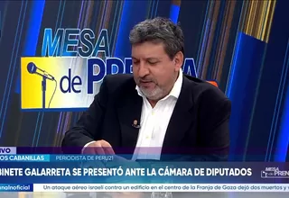 Carlos Cabanillas: El primer año es clave, después estás apagando incendios