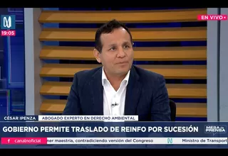 César Ipenza: "El REINFO termina convirtiéndose en un mecanismo de impunidad"