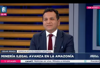 César Ipenza: "El río está casi literalmente muerto… maquinaria que trabaja 24 horas"
