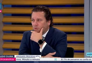Claudio Cajina: El Estado peruano está en condiciones de negar ese salvoconducto