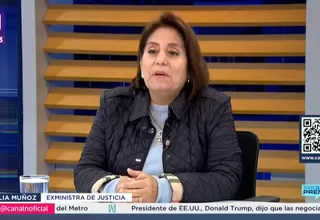 Delia Muñoz sobre Juan José Santiváñez: “Promocionó su imagen de hombre fuerte, que me imagino que va a explotar en la campaña electoral”