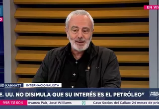 Farid Kahhatt: Esta es la primera vez que EE. UU. ataca un país sudamericano en la historia de la región
