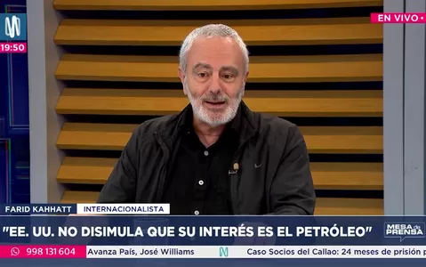 Farid Kahhatt: Esta es la primera vez que EE. UU. ataca un país sudamericano en la historia de la región
