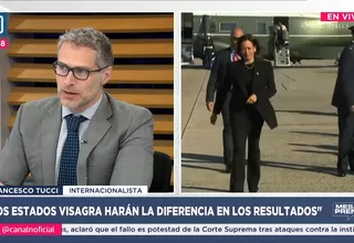 Francesco Tucci: Los estados visagra harán la diferencia en los resultados