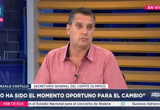 Gonzalo Castillo: No ha sido el momento oportuno para el cambio