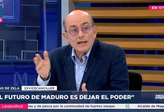 Hugo de Zela: El futuro de Maduro es dejar el poder