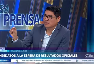 Iván Arenas: El liderazgo del señor Sánchez ya terminó, ya acabó en las elecciones