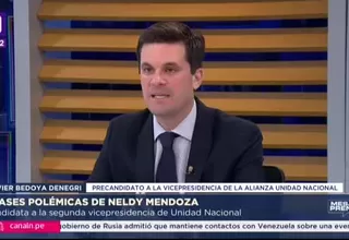 Javier Bedoya Denegri: Estamos sumamente felices por el país y por Ernesto Álvarez