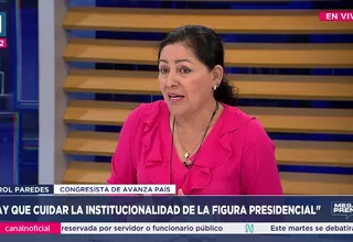 Karol Paredes: Tengo que votar a favor de la censura