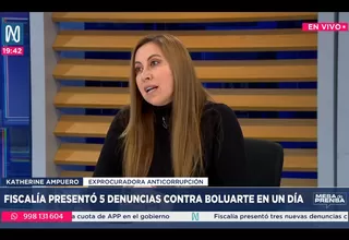 Katherine Ampuero: "Fiscal de la Nación está yendo en contra del artículo 117"