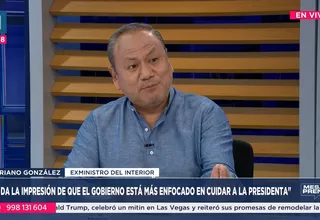 Mariano González: "Me da la impresión de que el Gobierno está más enfocado en cuidar a la presidenta"