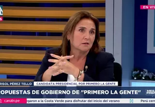 Marisol Pérez Tello: La gente cree que metes al delincuente a la cárcel y se acaba el problema
