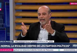 Mauricio Mulder: La gente nos dice que necesitan políticos como nosotros