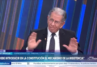 Óscar Urviola: El sistema bicameral de todas maneras es un sistema mejor que el unicameral