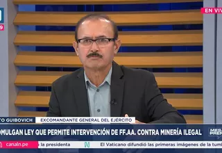 Otto Guibovich: Hay una enorme corrupción en la minería ilegal