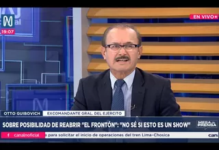 Otto Guibovich sobre reabrir El Frontón: Ojalá que no sea parte de un show nada más