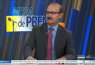Otto Guibovich: Ya hay un convencimiento de que el crimen es transnacional