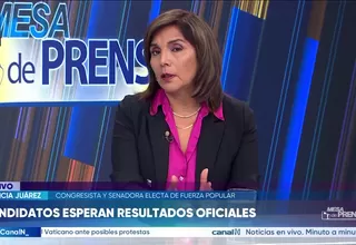 Patricia Juárez: No podemos de manera alguna desvalorizar algún voto que venga de fuera