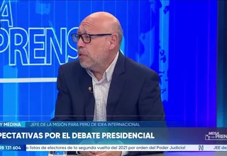 Percy Medina: Más del 50% toma su decisión en los últimos 15 días