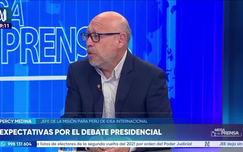 Percy Medina: Más del 50% toma su decisión en los últimos 15 días
