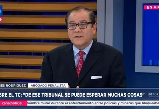 Abogado James Rodríguez: ley de amnistía es inconstitucional