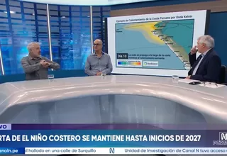 Alerta de El Niño costero se mantiene hasta inicio del 2027
