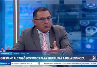 Alex Guerrero: Cerrón ha demostrado en todo este tiempo peligro de fuga