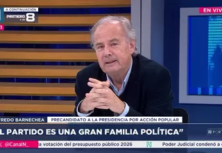 Alfredo Barnechea: Acción Popular debe volver al legado ético y desarrollista de Fernando Belaúnde