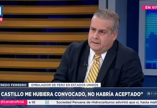 Alfredo Ferrero: Hay 9 200 millones en inversiones norteamericanas en Perú