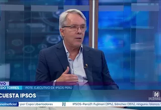 Alfredo Torres: De la encuesta de abril, Keiko Fujimori ha subido un punto y Sánchez ha perdido 3