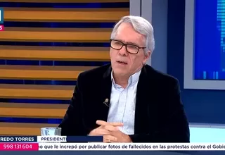 Alfredo Torres: Lo más relevante de la encuesta es el avance de Mario Vizcarra