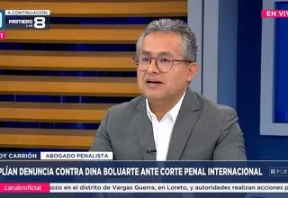 Andy Carrión: Esto puede acarrear la destitución de toda una sala y la presidenta del Poder Judicial