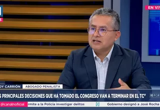 Andy Carrión: La Fiscalía ha cometido muchos errores