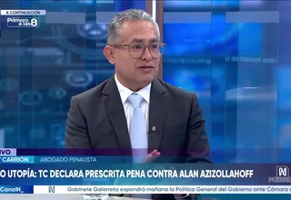 Andy Carrión: No había otra solución que declarar prescrita la causa en el caso Utopía