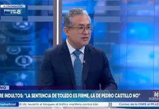 Andy Carrión: La sentencia de Toledo es firme, la de Castillo no