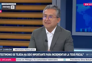 Andy Carrión: El testimonio de Tejeda en el caso Vizcarra ha si importante para incrementar la tesis fiscal